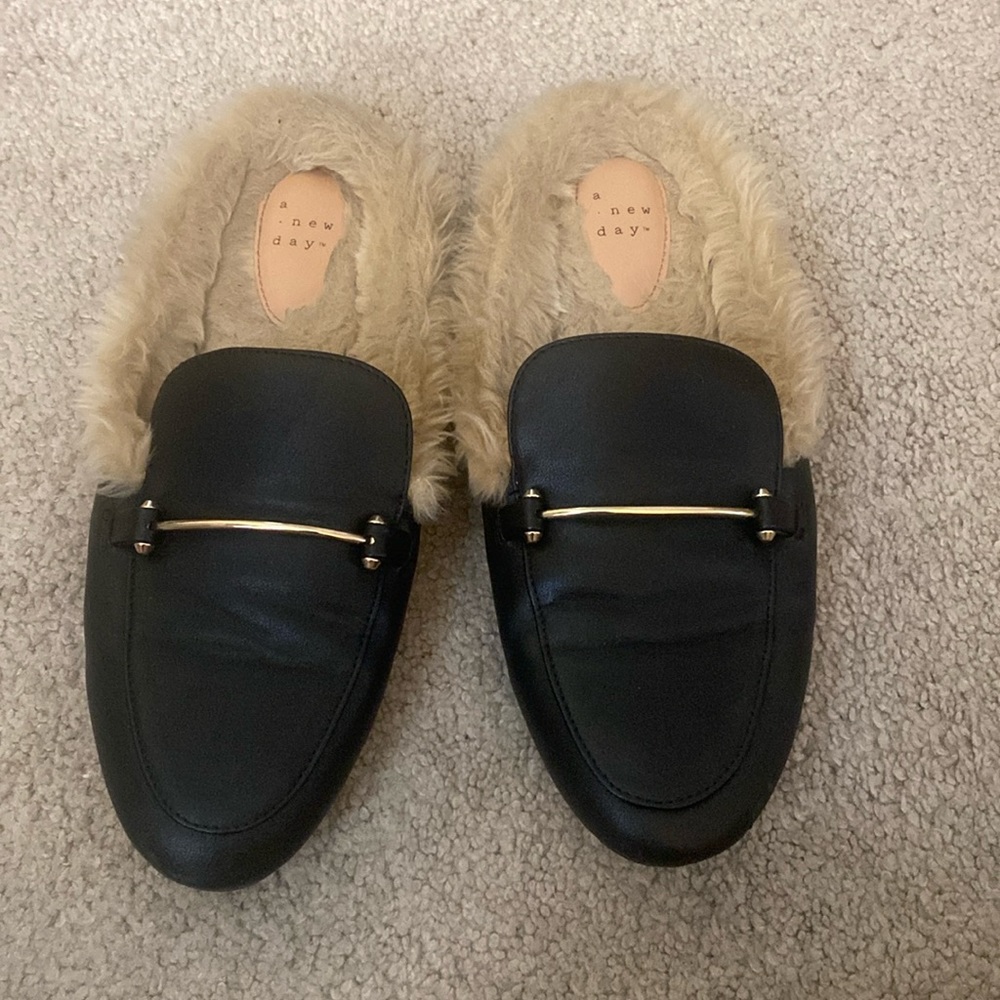 Fur Lined Loafers